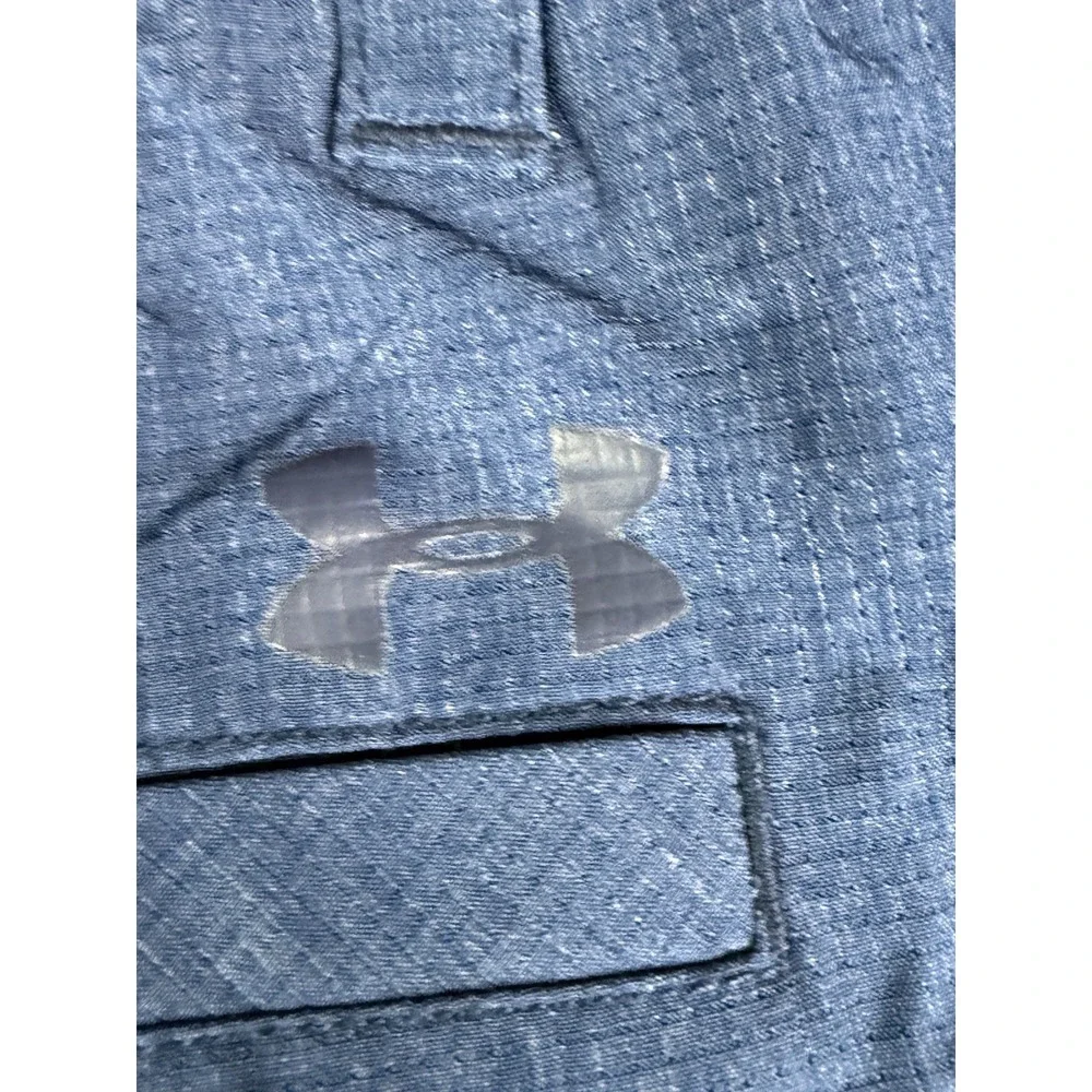 Under Armour Pants Match Play Loose Vented Blue Golf 1259430-408 Men's 40x30 EUC